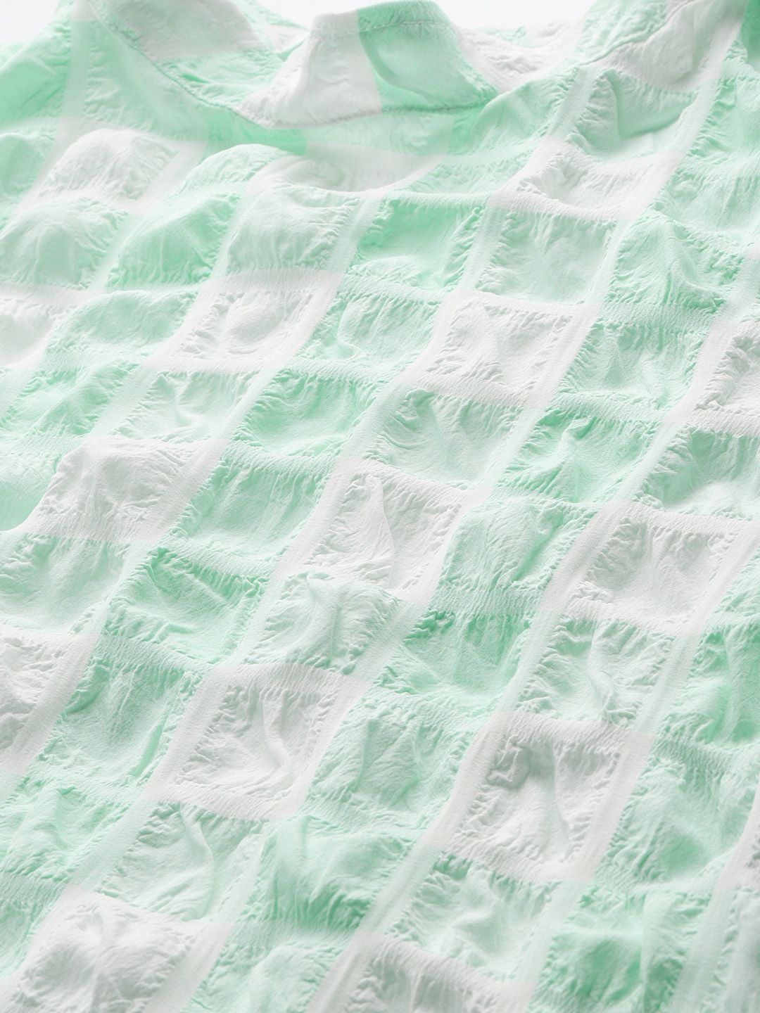 Women's Fitted Textured Regular Top