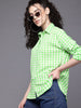 Freehand Women Regular Fit Textured Casual Long Shirt