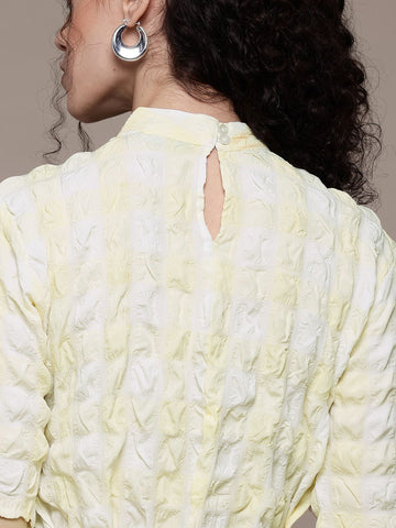 Freehand Women Fitted Textured Bodycon Dress