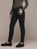Women's Black Slim Fit Casual Jeans