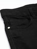Women's Black Slim Fit Casual Jeans
