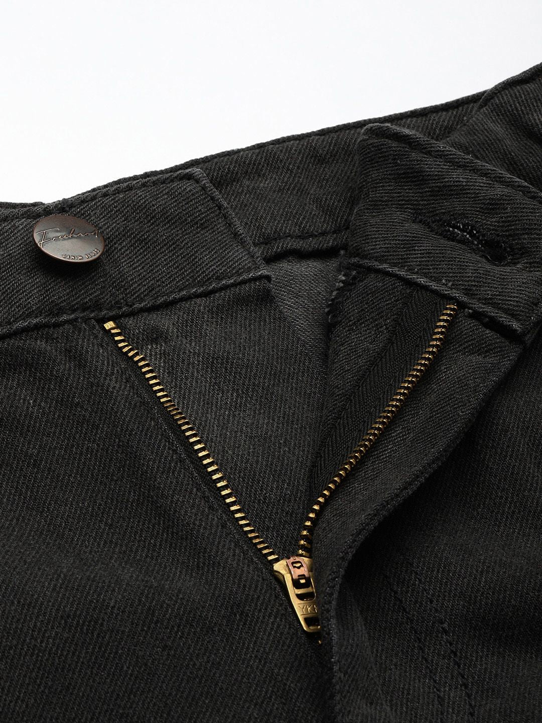 Freehand Women Carpenter Fit Solid Jeans