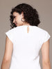 Women's Boxy Textured Boxy Top