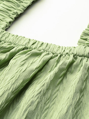 Women's Loose Fit Textured Cami Top