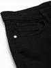 Women's Black Straight Fit Casual Jeans