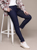 Women's Blue Slim Fit Casual Jeans