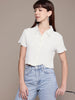 Freehand Women Regular Fit Textured Casual Shirt