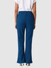Women Blue Regular Fit Casual Trousers