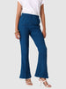 Women Blue Regular Fit Casual Trousers