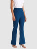 Women Blue Regular Fit Casual Trousers