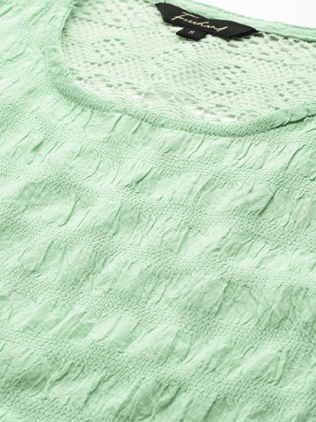 Women's Loose Fit Textured Regular Top