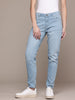 Women's Blue Slim Fit Casual Jeans