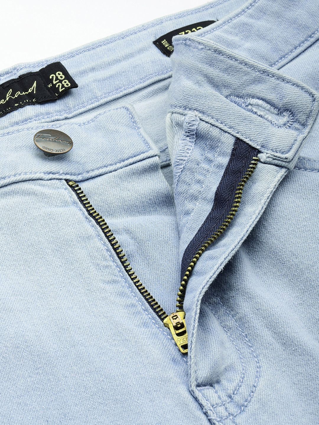 Women's Blue Slim Fit Casual Jeans