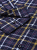 Men's Blue Slim Fit Checked Casual Shirt