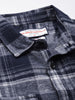 Men's Blue Slim Fit Checked Casual Shirt