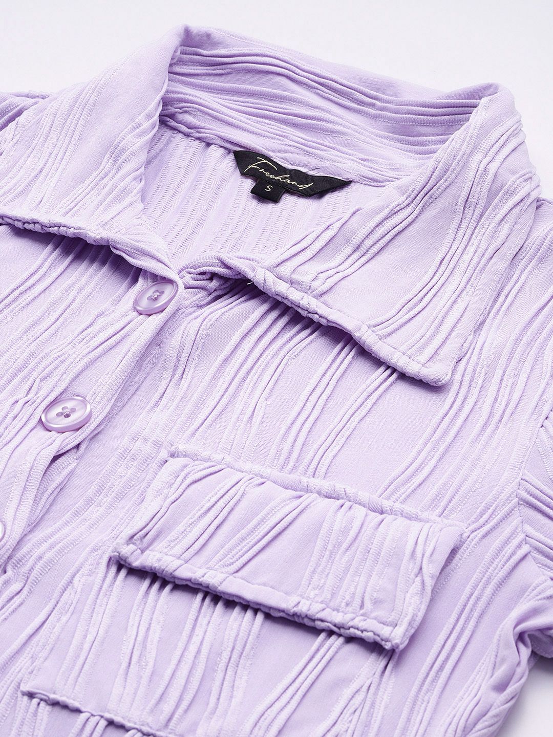 Women Regular Fit Purple Half Sleeves Dress