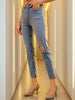 Women's Distressed Straight Fit Jeans