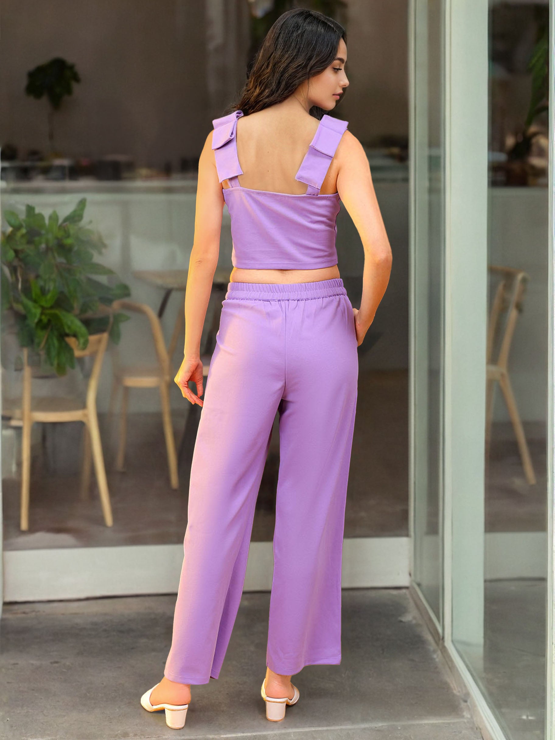 Women's Tie Up Co-Ord Set