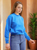 Women's Solid Regular Fit Sweatshirt