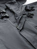 Men's Grey Boxy Fit Solid Street Shirt