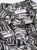 Men's Black Regular Fit Printed Casual Shirt