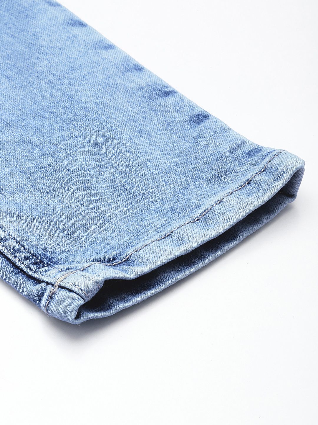 Women's Blue Slim Fit Vintage Jeans