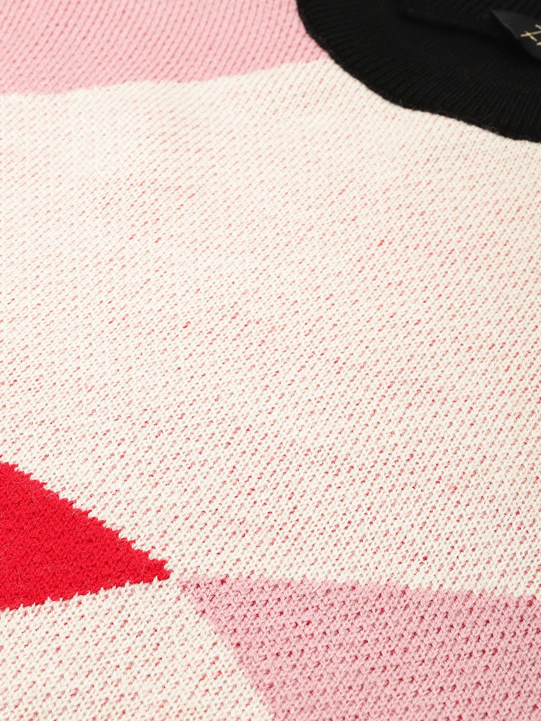 Freehand Women Loose Fit Quirky Sweater