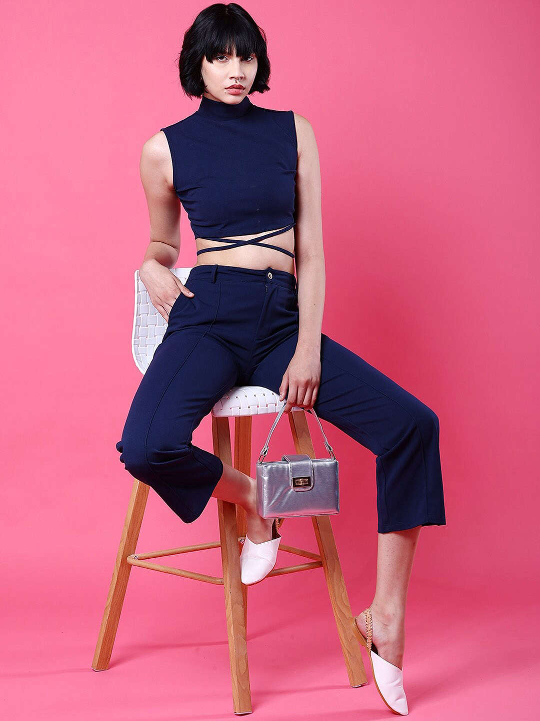 Women's Tie Up Co-Ord Set