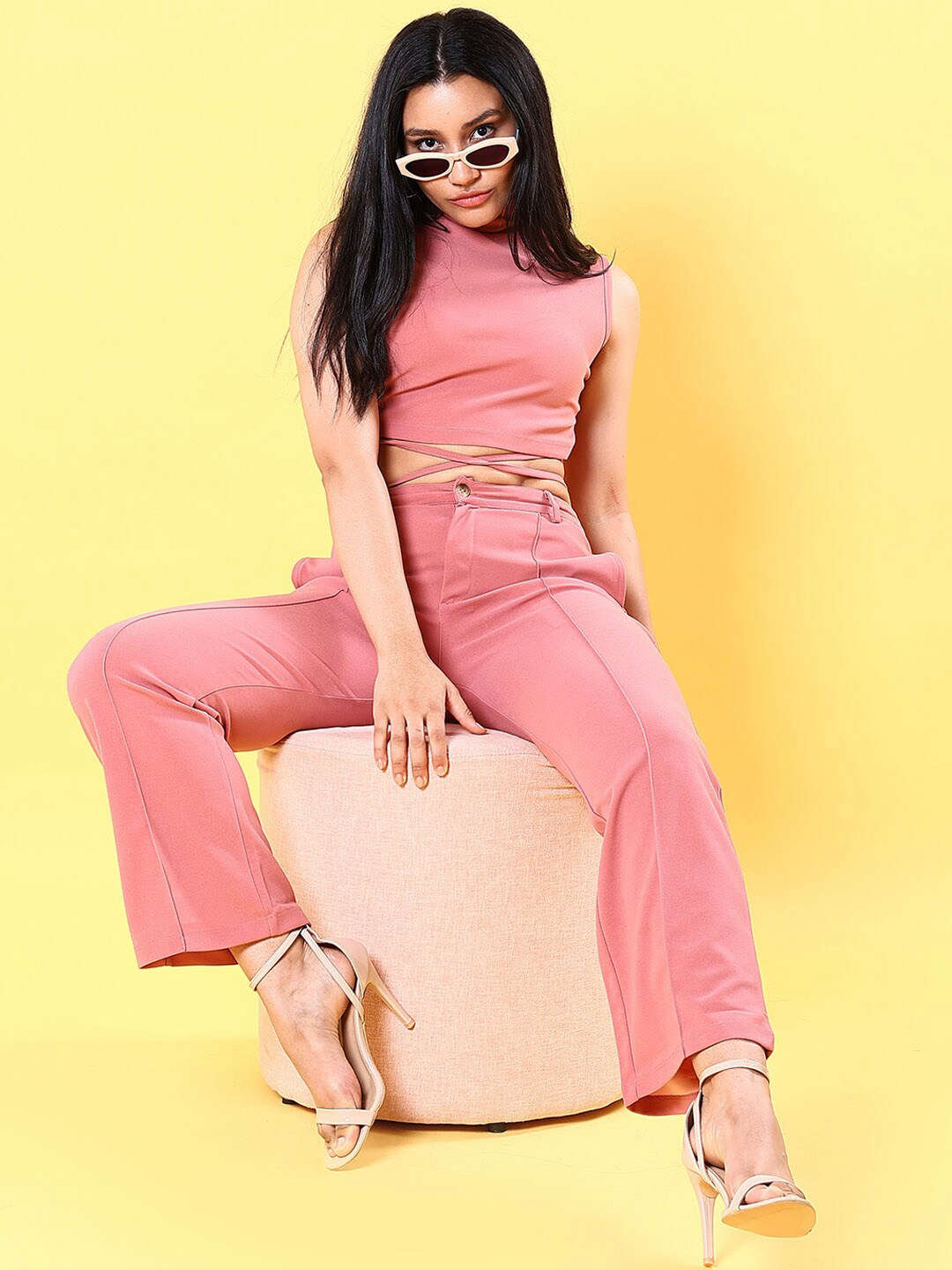 Women's Tie Up Co-Ord Set