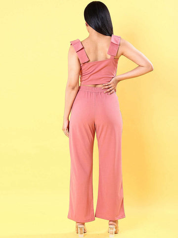 Women's Tie Up Co-Ord Set