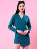 Women's Fitted Wrap Dress