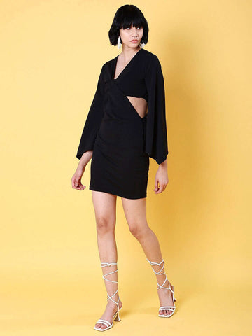 Women's Knot Cut Out Dress