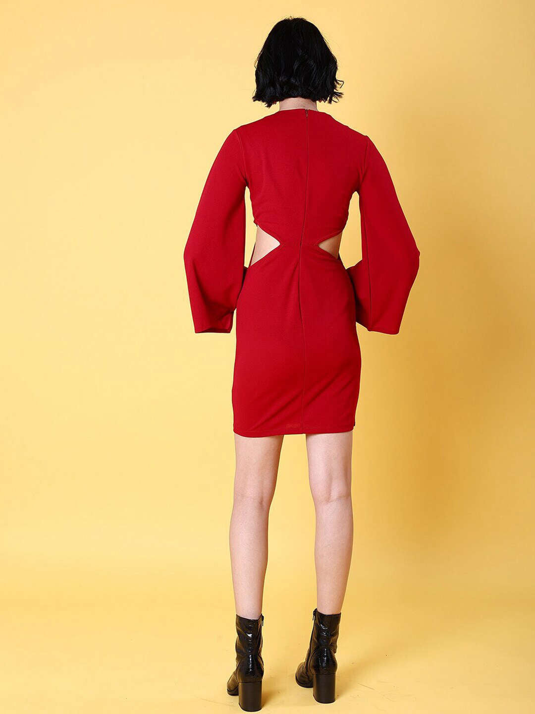 Women's Knot Cut Out Dress