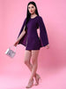 Women's Cape Sleeve Bodycon Dress