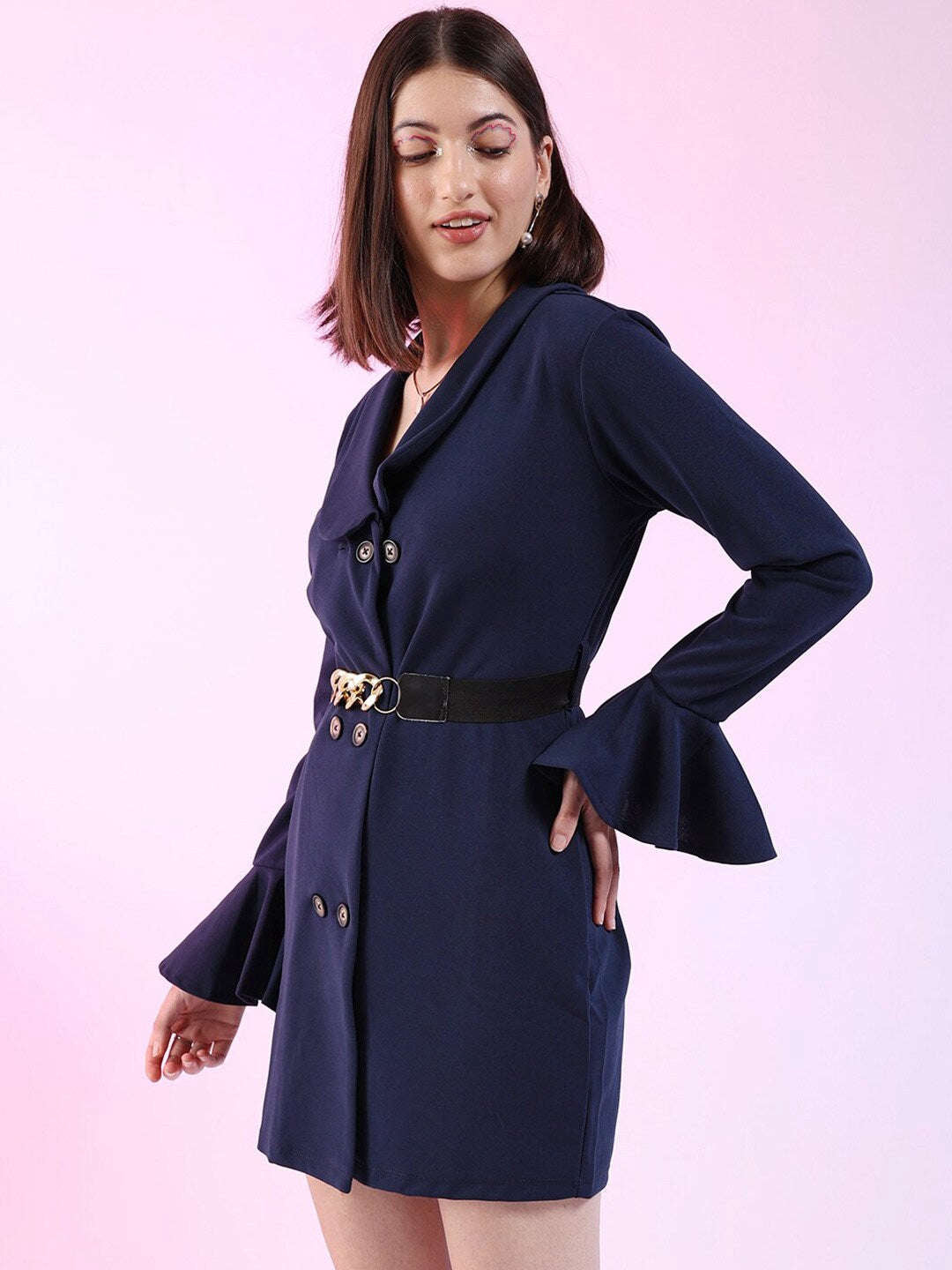 Women's A-Line Blazer Dress