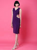 Women's Waist Cut Out Tie Up Bodycon Dress