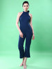 Women's One Shoulder Tie Up Jumpsuit