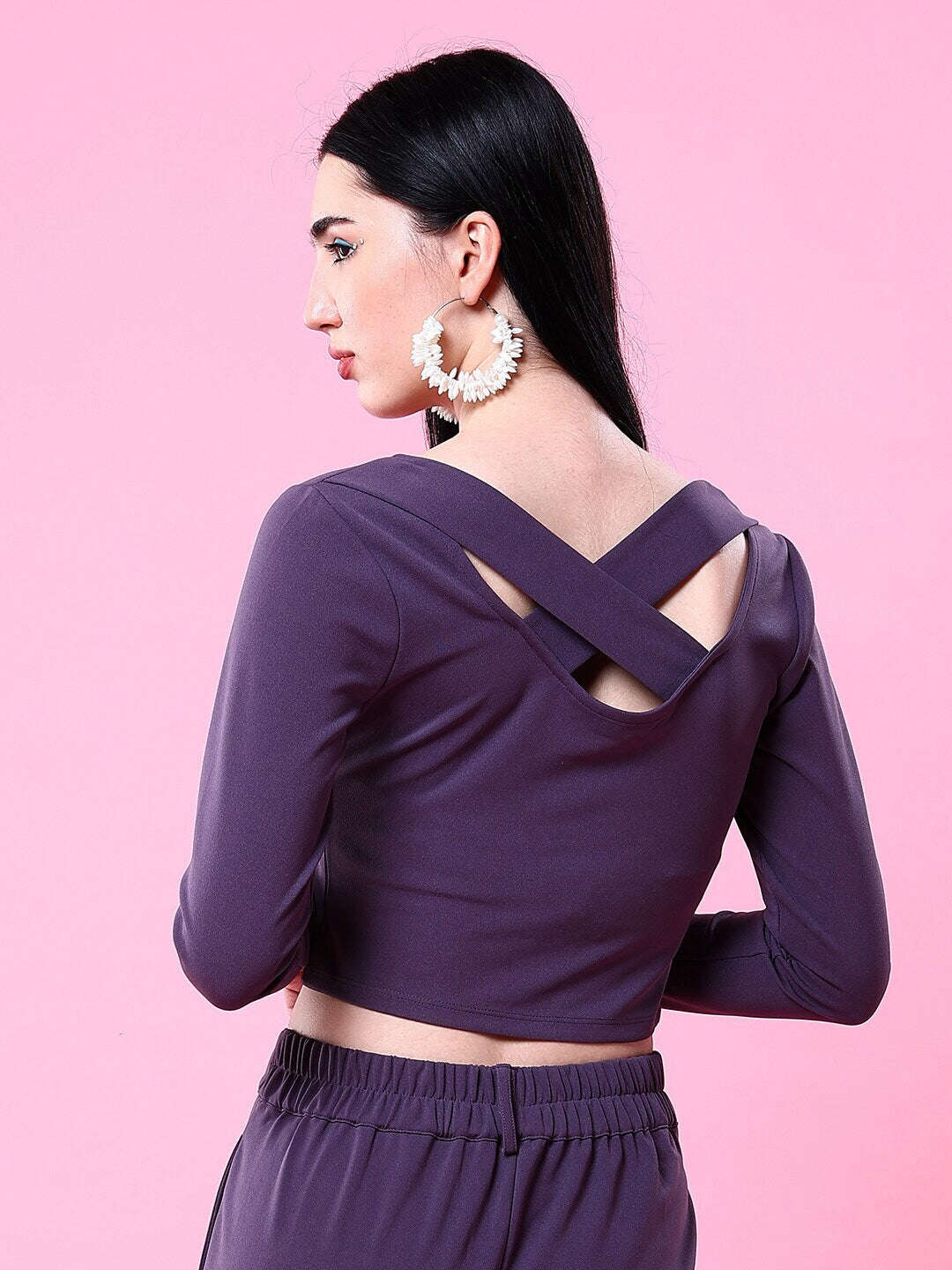 Women's Top With Cris Cross Back