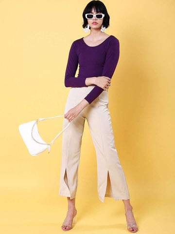 Women's Top With Cris Cross Back