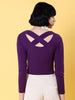 Women's Top With Cris Cross Back