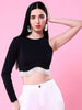 Women's Embellished Fitted Crop Top