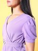 Women's V Neck Peplum Top