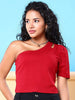 Women's One Shoulder Top