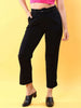 Women's Tapered Pleated Pant With Belt