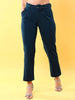 Women's Tapered Pleated Pant With Belt