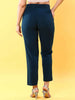 Women's Tapered Pleated Pant With Belt