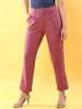 Women's Tapered Pleated Pant With Belt