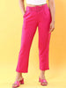 Women's Tapered Pleated Pant With Belt