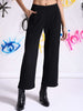 Women's Solid Wide Leg Trouser