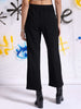 Women's Solid Wide Leg Trouser